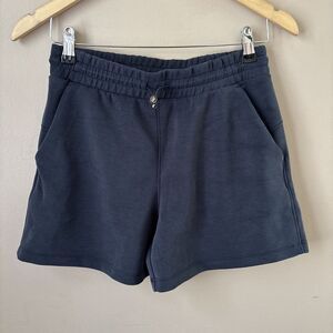 ODODOS Womens XS Navy Blue Sweat Shorts Athletic Lounge Casual Pockets